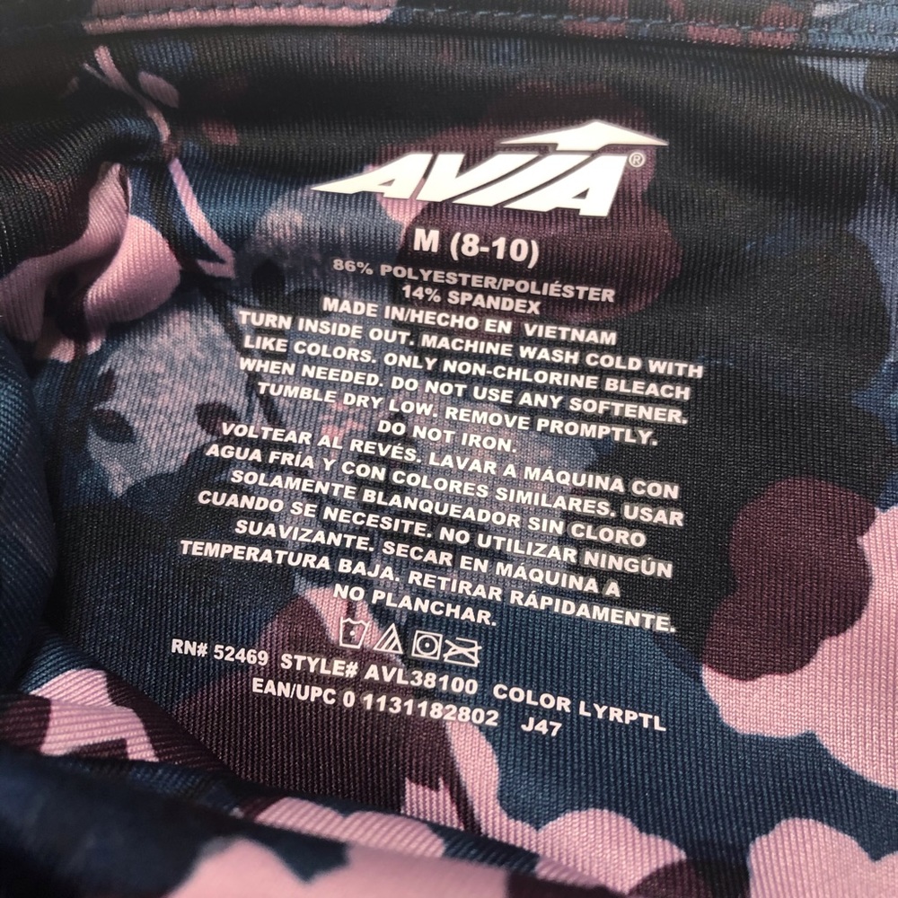 Avia Active Print Performance Capri Leggings 0556 - image 3